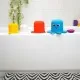 Set de pahare senzoriale pentru stivuire si scurgere Ocean Explorers Opuss Baby Einstein