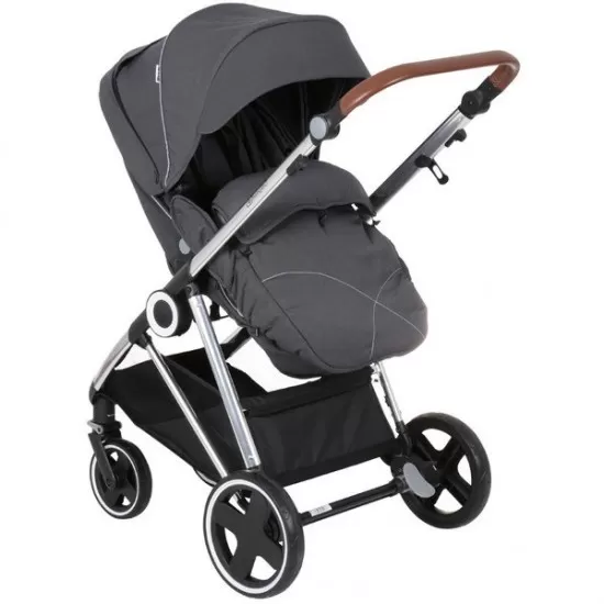Carucior 3 in 1 Halime – cadru Silver BabyGo Carucior 3 in 1 Halime – cadru Silver BabyGo