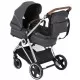 Carucior 3 in 1 Halime – cadru Silver BabyGo Carucior 3 in 1 Halime – cadru Silver BabyGo