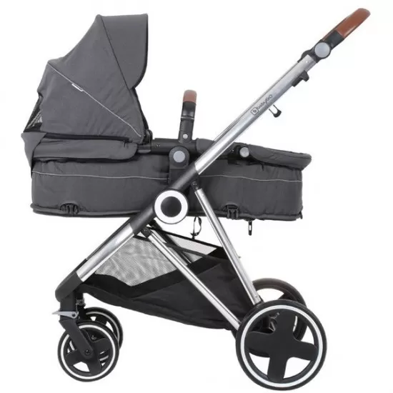 Carucior 3 in 1 Halime – cadru Silver BabyGo Carucior 3 in 1 Halime – cadru Silver BabyGo