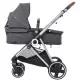Carucior 3 in 1 Halime – cadru Silver BabyGo Carucior 3 in 1 Halime – cadru Silver BabyGo