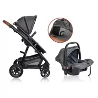 Carucior 3 in 1 Simplex Grey Melange BabyGo