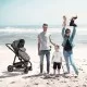 Carucior 3 in 1 Simplex Grey Melange BabyGo Carucior 3 in 1 Simplex Grey Melange BabyGo