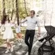 Carucior 3 in 1 Simplex Grey Melange BabyGo Carucior 3 in 1 Simplex Grey Melange BabyGo
