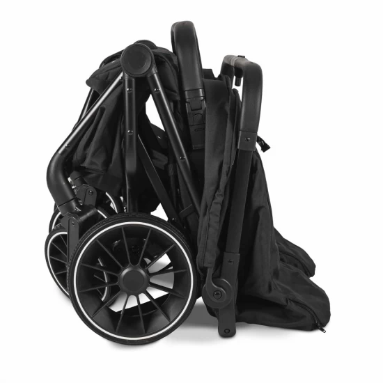 Carucior pliabil pentru gemeni BabyGo GoTwice Black Carucior pliabil pentru gemeni BabyGo GoTwice Black