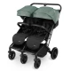 BabyGo - Carucior pliabil pentru gemeni GoTwice, Green BabyGo - Carucior pliabil pentru gemeni GoTwice, Green