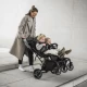 BabyGo - Carucior pliabil pentru gemeni GoTwice, Green BabyGo - Carucior pliabil pentru gemeni GoTwice, Green