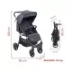 Carucior Style 3 in 1 Black BabyGo Carucior Style 3 in 1 Black BabyGo