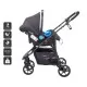 Carucior Style 3 in 1 Black BabyGo Carucior Style 3 in 1 Black BabyGo