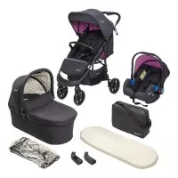 Carucior Style 3 in 1 Rosa BabyGo