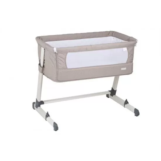 Patut co-sleeper 2 in 1 Together Beige BabyGo Patut co-sleeper 2 in 1 Together Beige BabyGo