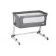 Patut co-sleeper 2 in 1 Together Grey BabyGo Patut co-sleeper 2 in 1 Together Grey BabyGo