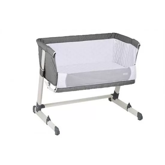 Patut co-sleeper 2 in 1 Together Grey BabyGo Patut co-sleeper 2 in 1 Together Grey BabyGo