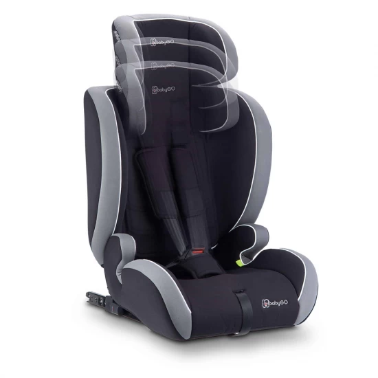 Scaun auto BabyGo i-Size FreeFix Grey, 76-150 cm, certificat R129 Scaun auto BabyGo i-Size FreeFix Grey, 76-150 cm, certificat R129