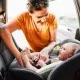 Scaun auto rotativ cu isofix BabyGo MOVE360 Green 40-150 cm certificat R129 Scaun auto rotativ cu isofix BabyGo MOVE360 Green 40-150 cm certificat R129