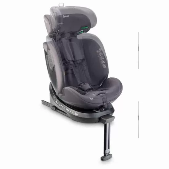 Scaun auto rotativ cu isofix BabyGo MOVE360 Green 40-150 cm certificat R129 Scaun auto rotativ cu isofix BabyGo MOVE360 Green 40-150 cm certificat R129