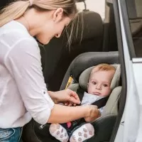 Scaun auto rotativ cu isofix BabyGo MOVE360 Grey 40-150 cm certificat R129