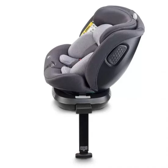 Scaun auto rotativ cu isofix BabyGo MOVE360 Grey 40-150 cm certificat R129 Scaun auto rotativ cu isofix BabyGo MOVE360 Grey 40-150 cm certificat R129
