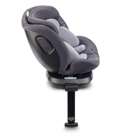 Scaun auto rotativ cu isofix BabyGo MOVE360 Grey 40-150 cm certificat R129 Scaun auto rotativ cu isofix BabyGo MOVE360 Grey 40-150 cm certificat R129