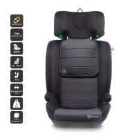 Scaun auto SafeChild2 Grey, 100-150 cm, certificat R129, BabyGo