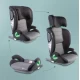 Scaun auto SafeChild2 Grey, 100-150 cm, certificat R129, BabyGo Scaun auto SafeChild2 Grey, 100-150 cm, certificat R129, BabyGo