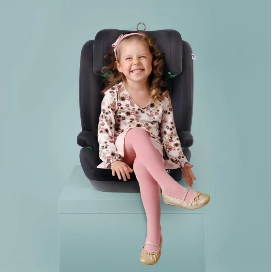 Scaun auto SafeChild2 Grey, 100-150 cm, certificat R129, BabyGo Scaun auto SafeChild2 Grey, 100-150 cm, certificat R129, BabyGo