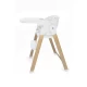 Scaun de masa 3 in 1 transformabil BabyGo Levels Alb