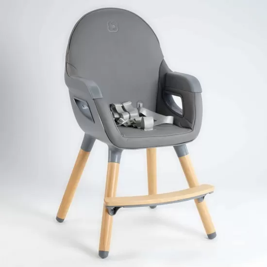 Scaun de masa transformabil Scandi Grey BabyGo Scaun de masa transformabil Scandi Grey BabyGo