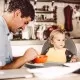 Scaun de masa transformabil Scandi Grey BabyGo Scaun de masa transformabil Scandi Grey BabyGo