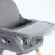 Scaun de masa transformabil Scandi Grey BabyGo Scaun de masa transformabil Scandi Grey BabyGo
