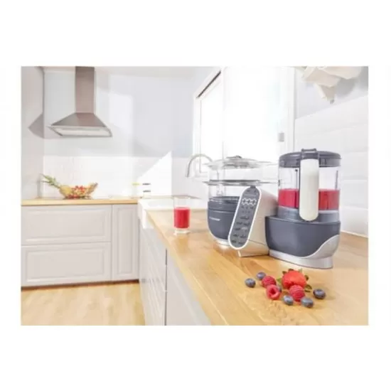 Robot multifunctional 5 in 1 Nutribaby Babymoov Industrial Grey Robot multifunctional 5 in 1 Nutribaby Babymoov Industrial Grey