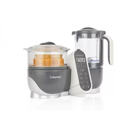 Robot multifunctional 5 in 1 Nutribaby Babymoov Industrial Grey Robot multifunctional 5 in 1 Nutribaby Babymoov Industrial Grey
