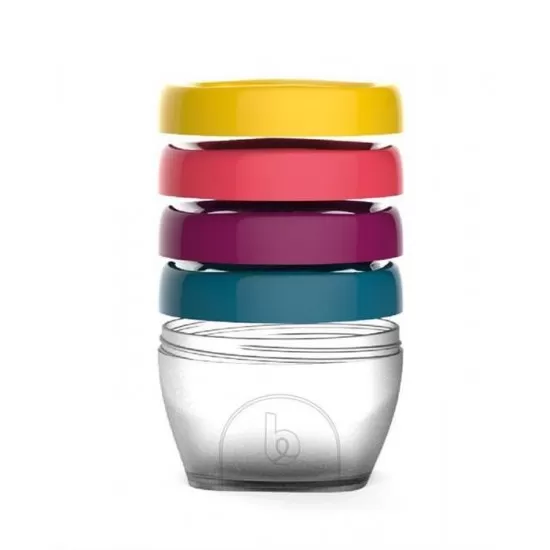 Set 4 recipiente pentru pastrarea hranei 120 ml Babymoov Set 4 recipiente pentru pastrarea hranei 120 ml Babymoov