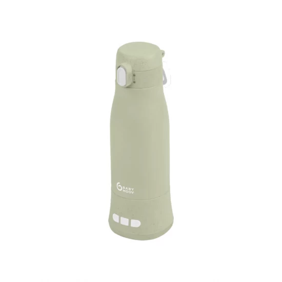 Incalzitor de biberoane portabil si reincarcabil Babymoov Moov & Feed Sage Green Incalzitor de biberoane portabil si reincarcabil Babymoov Moov & Feed Sage Green