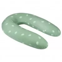 Perna de alaptare si maternitate B.Love 2 in 1 in forma de U si C Babymoov Verde