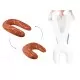Perna de alaptare si maternitate B.Love 2 in 1 in forma de U si C Babymoov Terracota Perna de alaptare si maternitate B.Love 2 in 1 in forma de U si C Babymoov Terracota
