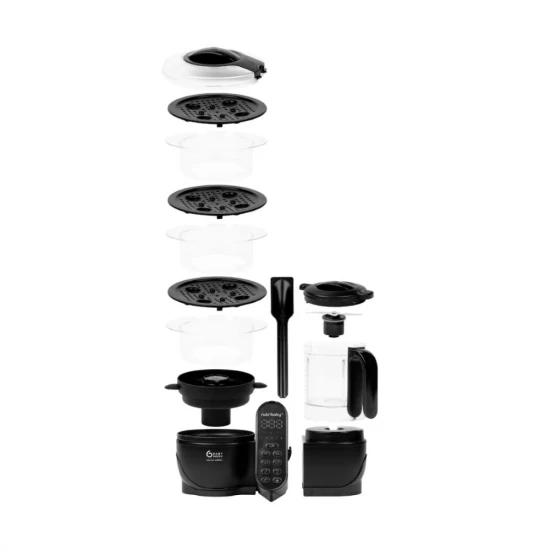 Robot multifunctional 5 in 1 Nutribaby (+) XL Babymoov Mineral Black 