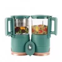 Robot multifunctional Nutribaby Glass 4 in 1 din sticla si otel inoxidabil Babymoov