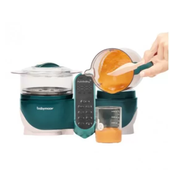 Robot multifunctional Nutribaby + 6 in 1 Opal Green Babymoov Robot multifunctional Nutribaby + 6 in 1 Opal Green Babymoov