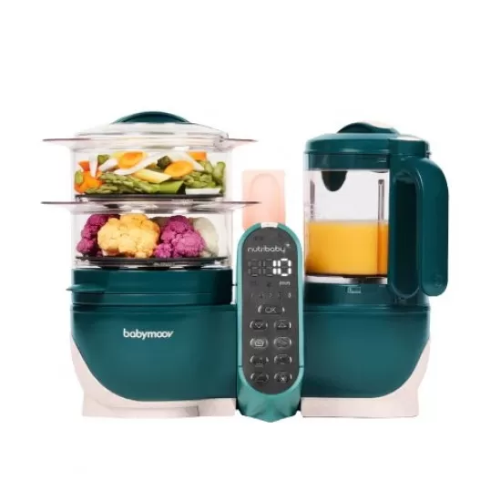 Robot multifunctional Nutribaby + 6 in 1 Opal Green Babymoov Robot multifunctional Nutribaby + 6 in 1 Opal Green Babymoov