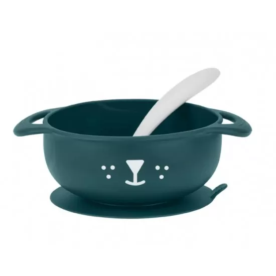 Set de hranire Taste ISY din silicon Catelus Babymoov Set de hranire Taste ISY din silicon Catelus Babymoov