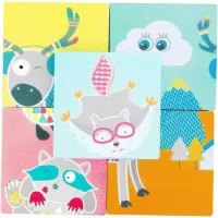 Puzzle pt baita 9 piese Badabulle