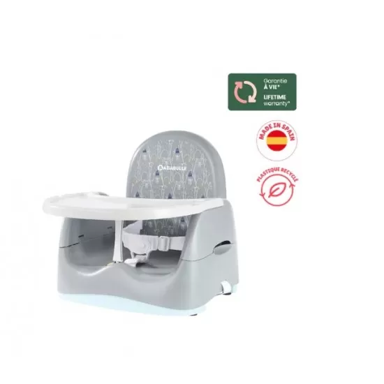 Booster compact Home&Go din materiale reciclabile Badabulle Booster compact Home&Go din materiale reciclabile Badabulle