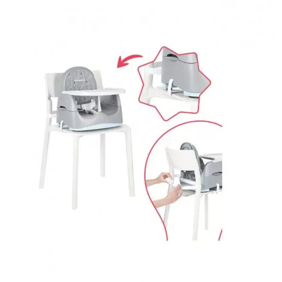 Booster compact Home&Go din materiale reciclabile Badabulle Booster compact Home&Go din materiale reciclabile Badabulle