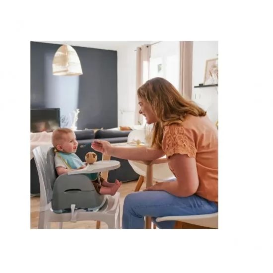 Booster compact Home&Go din materiale reciclabile Badabulle Booster compact Home&Go din materiale reciclabile Badabulle