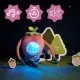 Lampa de veghe Barnabe in forma de capsuna cu proiectii si sunete linistitoare Badabulle Lampa de veghe Barnabe in forma de capsuna cu proiectii si sunete linistitoare Badabulle