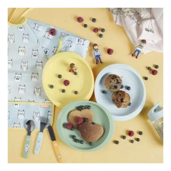 Set 3 farfurii anti-alunecare Badabulle Set 3 farfurii anti-alunecare Badabulle
