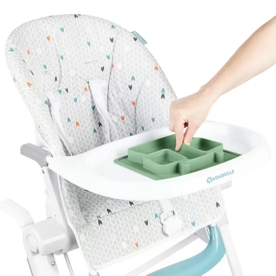 Tava anti-alunecare pentru mancare Badabulle Tava anti-alunecare pentru mancare Badabulle