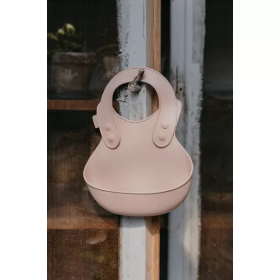 Bavetica pentru diversificare si hranire Blush BIBS Bavetica pentru diversificare si hranire Blush BIBS