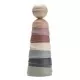 Jucaria Turnul Wobbly Pastel Rainbow BIBS